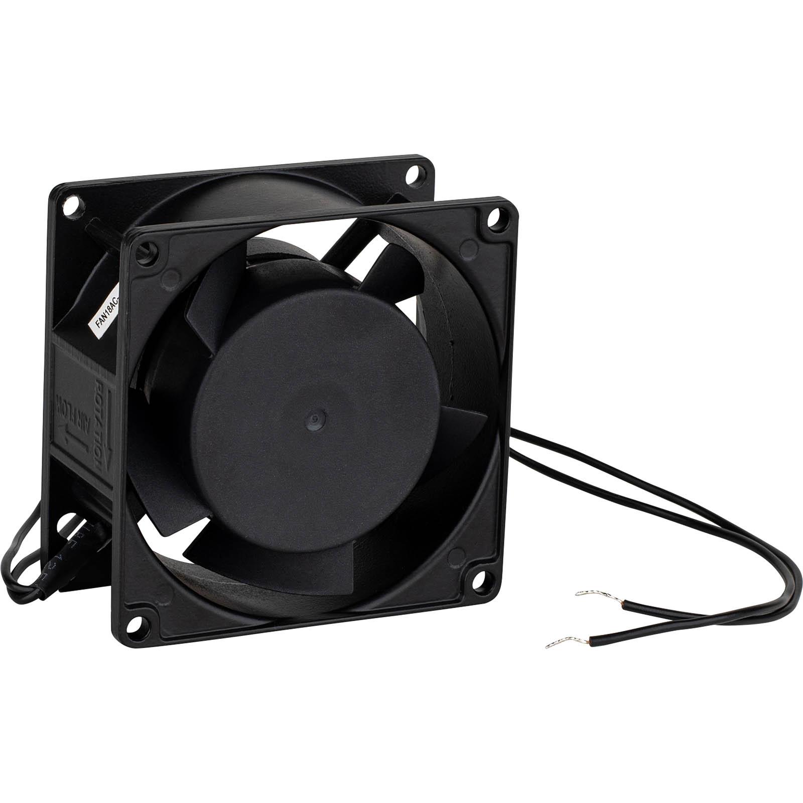Muffin Style Axial Cooling Fan 120 VAC 80 x 80 x 38mm 30 CFM